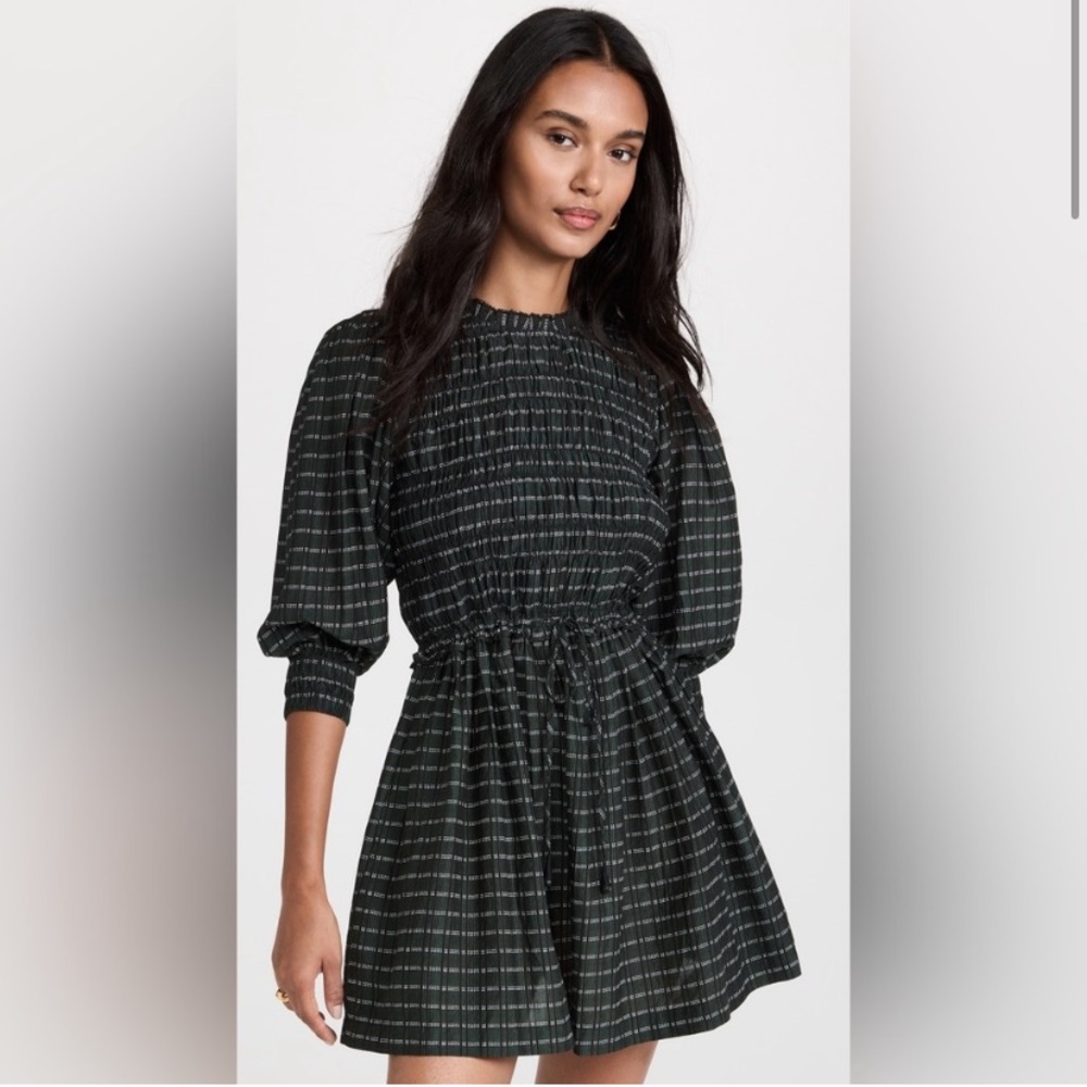 Apiece Apart Aldea Smocked Mini Dress